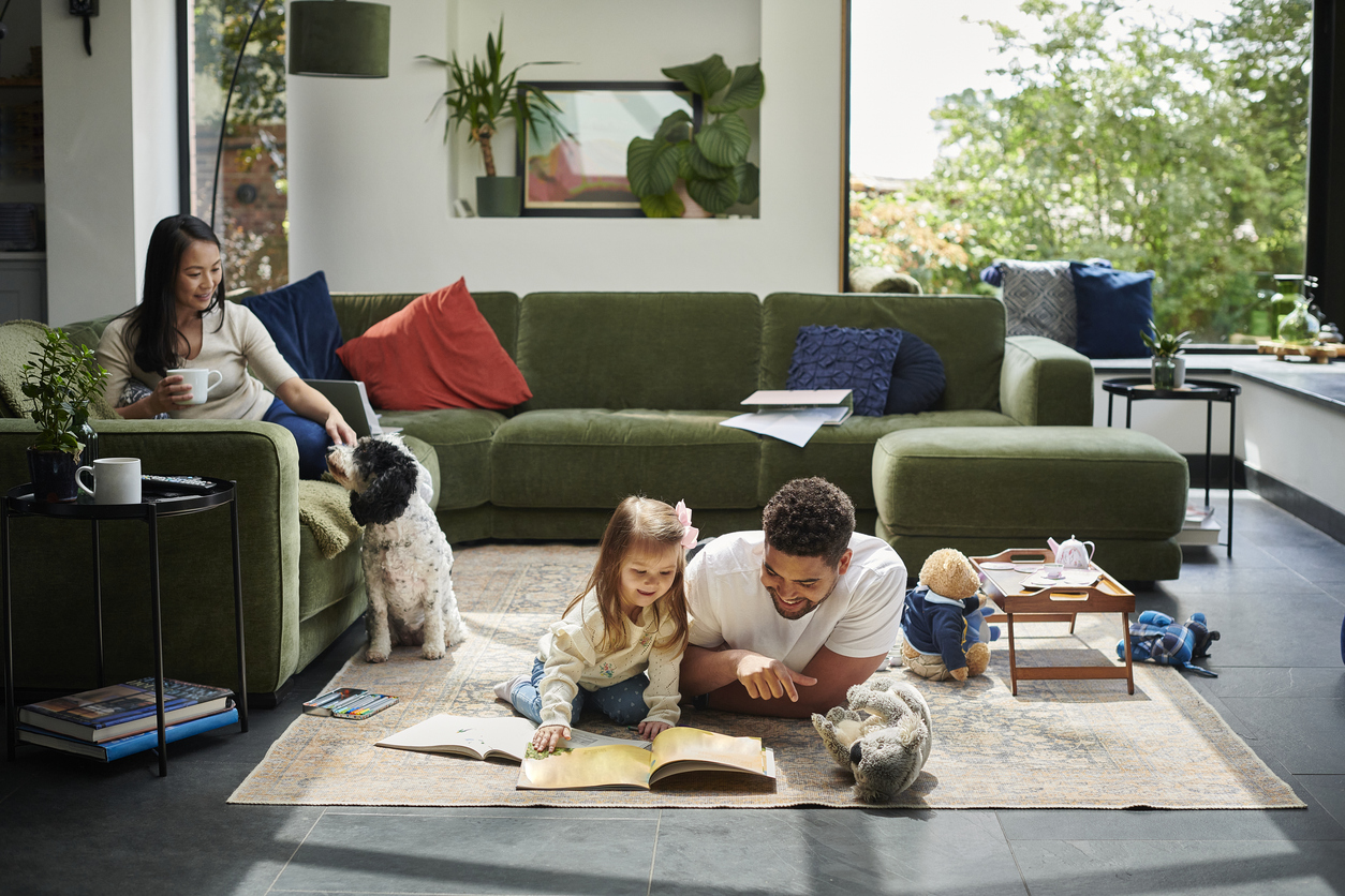Family protected by life insurance